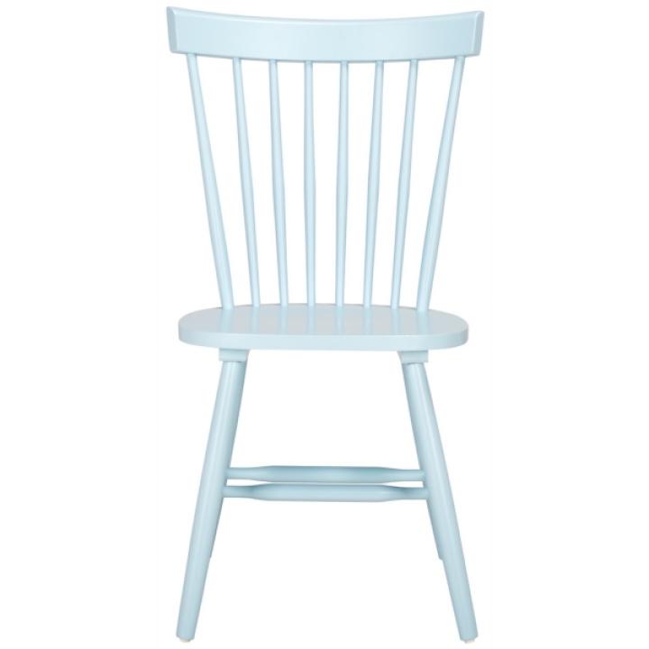 Pale Blue Parker Spindle Dining Chairs, Set of 2