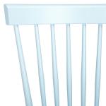Pale Blue Parker Spindle Dining Chairs, Set of 2