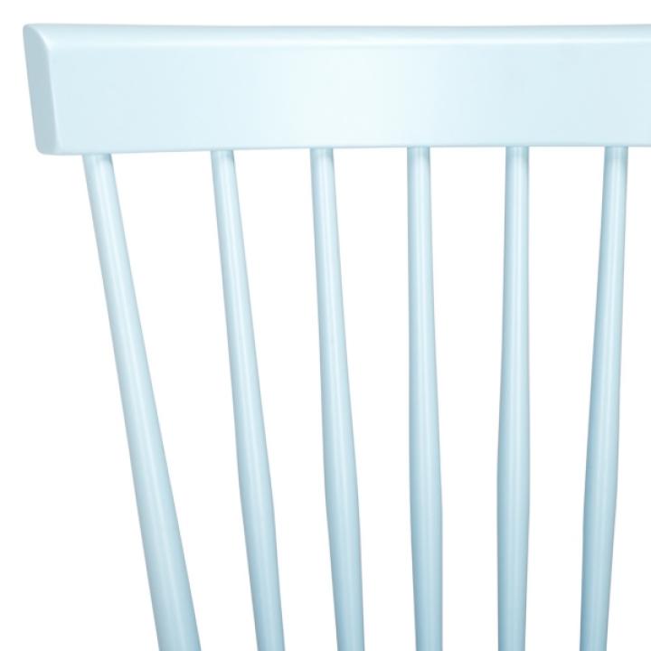 Pale Blue Parker Spindle Dining Chairs, Set of 2