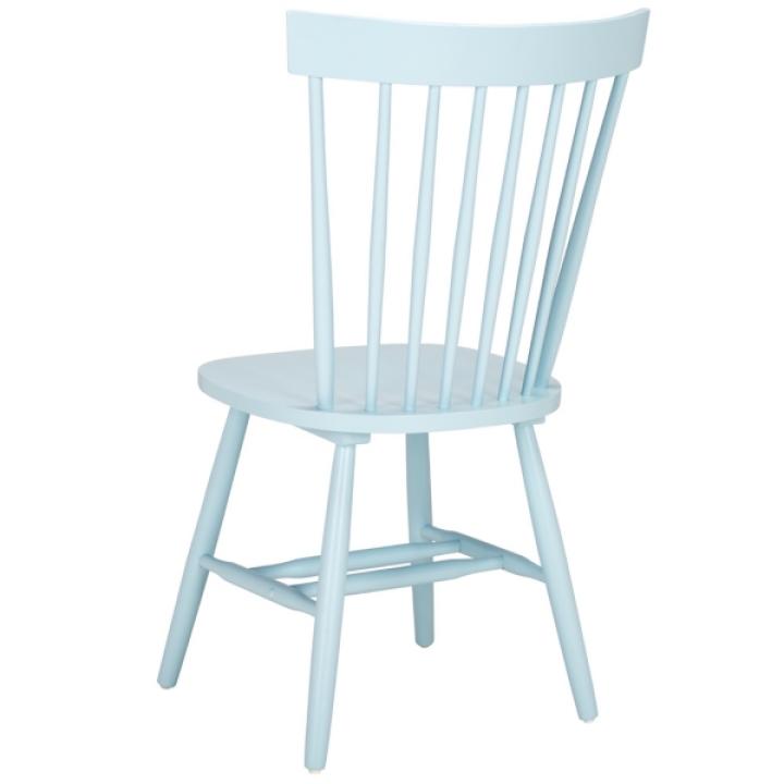 Pale Blue Parker Spindle Dining Chairs, Set of 2