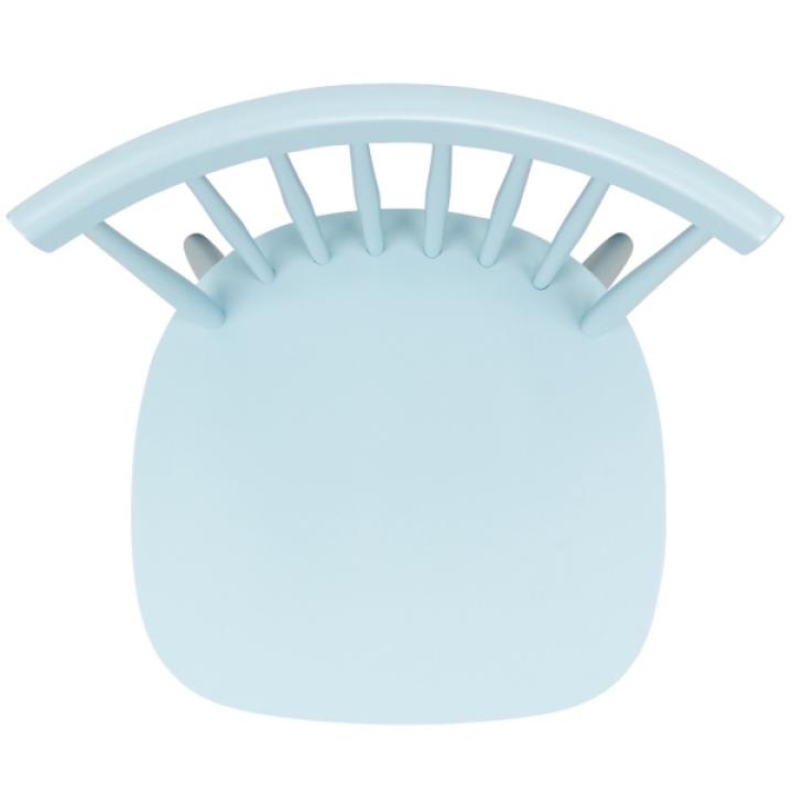 Pale Blue Parker Spindle Dining Chairs, Set of 2