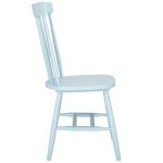 Pale Blue Parker Spindle Dining Chairs, Set of 2