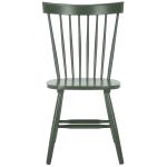 Dark Green Parker Spindle Dining Chairs, Set of 2