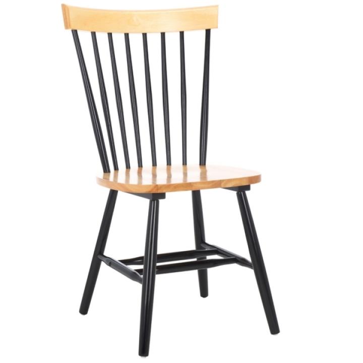 Two-Tone Parker Spindle Dining Chairs, Set of 2