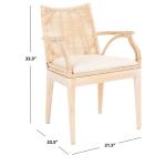 Natural Rattan Gianna Accent Chair