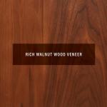 Asheville Walnut Record Player Stand, 32.5 in.