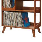 Asheville Walnut Record Player Stand, 32.5 in.