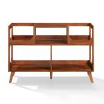 Asheville Walnut Record Player Stand, 47 in.