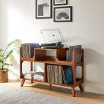 Asheville Walnut Record Player Stand, 47 in.
