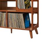 Asheville Walnut Record Player Stand, 47 in.