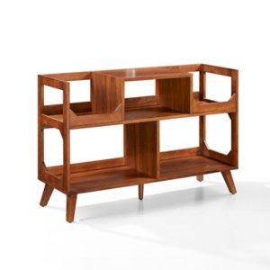 Asheville Walnut Record Player Stand, 47 in.