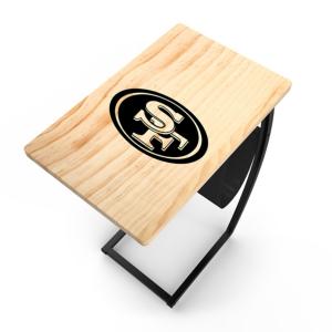 San Francisco 49ers Wood C-Table