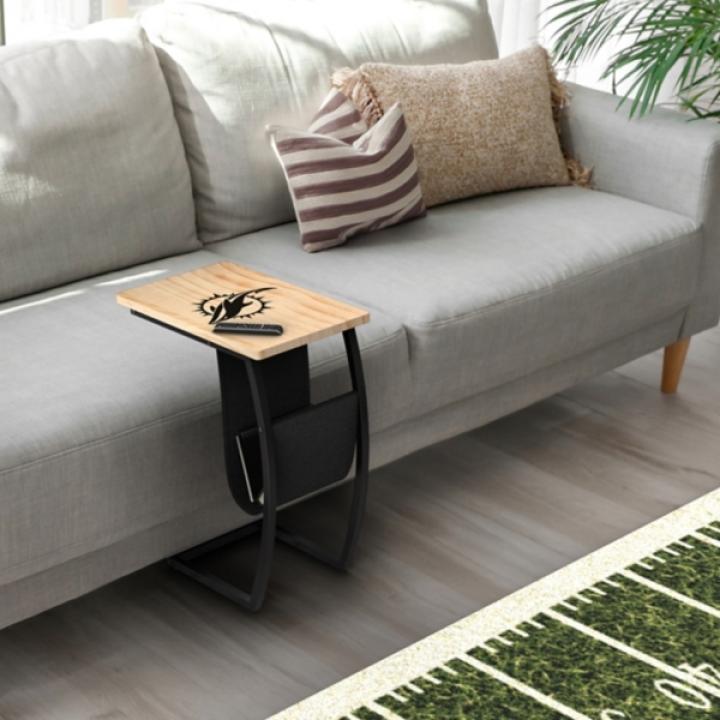 Miami Dolphins Wood C-Table