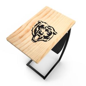 Chicago Bears Wood C-Table