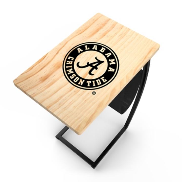 University of Alabama Wood C-Table