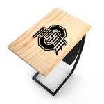 Ohio State University Wood C-Table