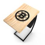 Boston Bruins Wood C-Table