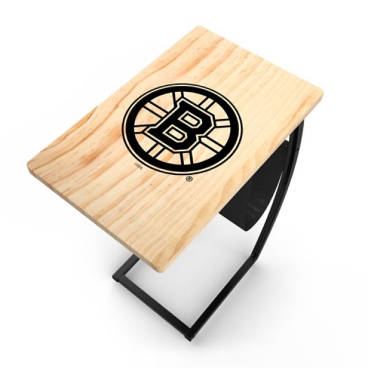 Boston Bruins Wood C-Table