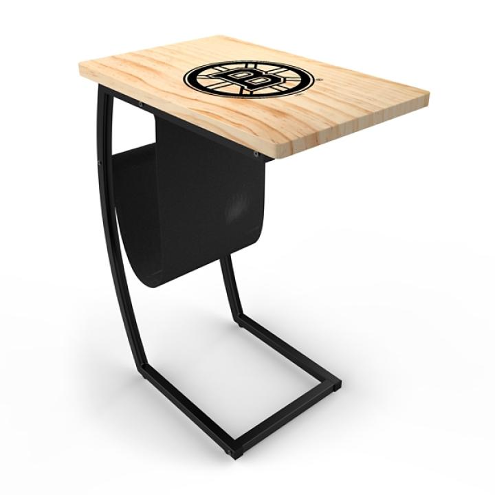 Boston Bruins Wood C-Table