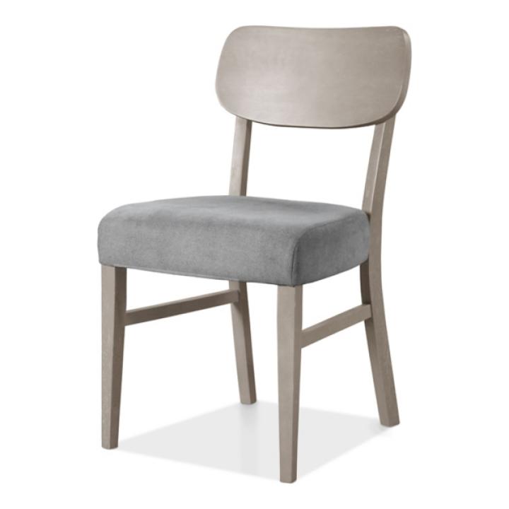 Gray Upholstered Porter Dining Chairs, Set of 2