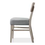 Gray Upholstered Porter Dining Chairs, Set of 2