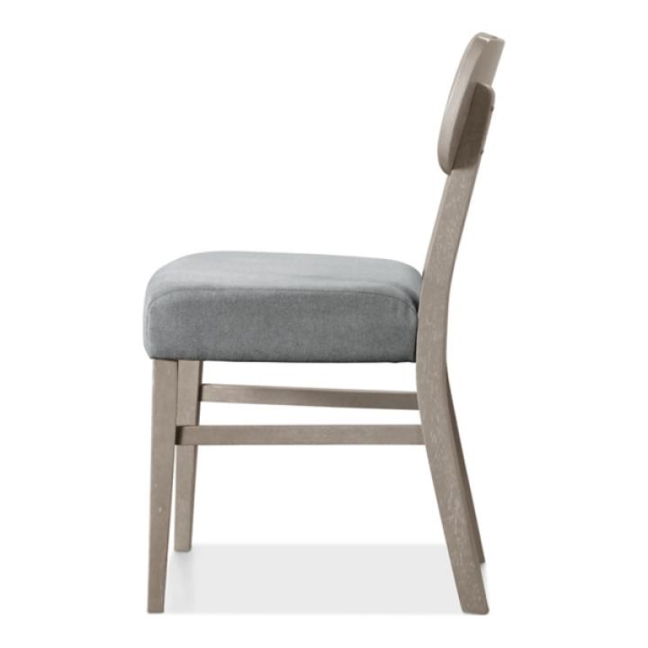 Gray Upholstered Porter Dining Chairs, Set of 2