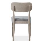 Gray Upholstered Porter Dining Chairs, Set of 2