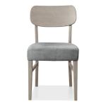 Gray Upholstered Porter Dining Chairs, Set of 2