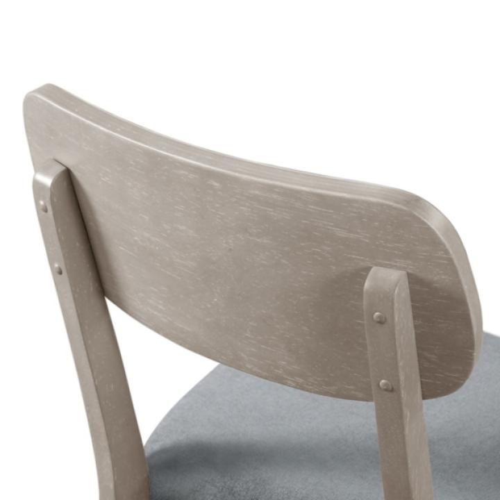 Gray Upholstered Porter Dining Chairs, Set of 2