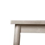 Gray Wood Porter Modern Dining Table