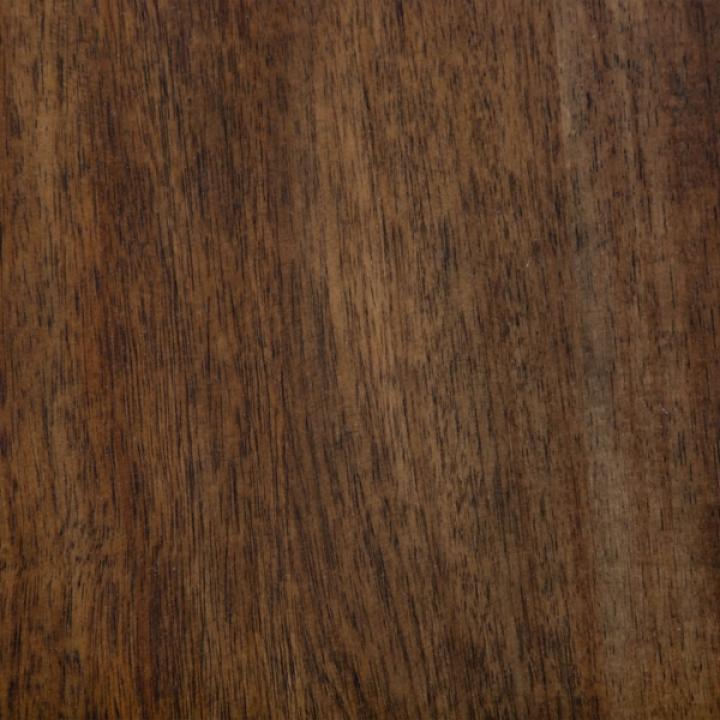 Ivory Upholstered Rustic Wood Katie Dining Bench