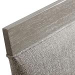 Gray Upholstered Bridgette Dining Chairs, Set of 2