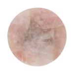 Gold and Natural Quartz Accent Table