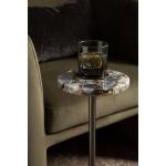Maya Black Agate Accent Table
