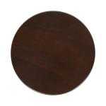 Brown Mango Wood Turned Leg Accent Table