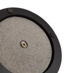 Rustic Brown Round Pine Wood Accent Table