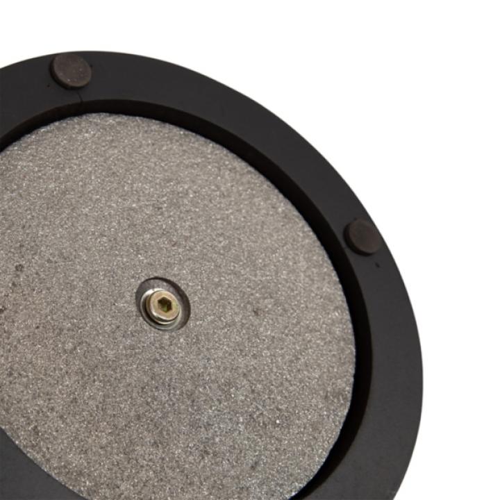 Rustic Brown Round Pine Wood Accent Table