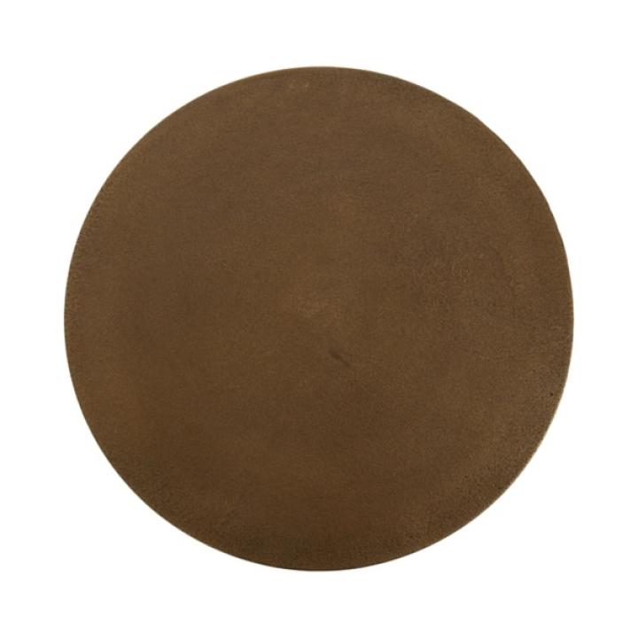 Brass Metal Tripod Accent Table