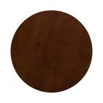 Kate and Laurel Brown Mango Wood Accent Table