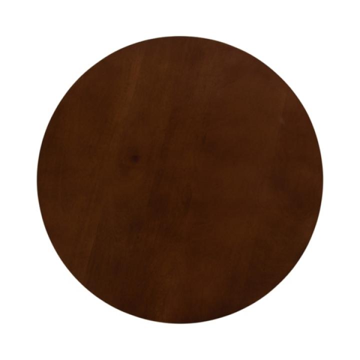 Kate and Laurel Brown Mango Wood Accent Table