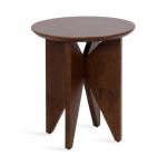 Kate and Laurel Brown Mango Wood Accent Table
