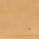 Natural Pine 2-Drawer Gallery Top Nightstand