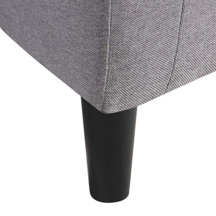 Light Gray Churchill Accent Chair & Ottoman Set