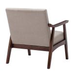 Beige Tufted Natalie Accent Chair