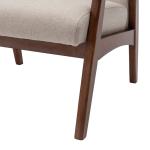 Beige Tufted Natalie Accent Chair