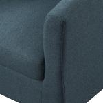 Navy Diamond Tufted Accent Chair & Ottoman Set
