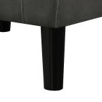 Black Diamond Tufted Accent Chair & Ottoman Set