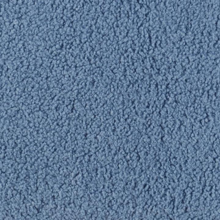 Blue Sherpa Wingback Charlie Accent Chair