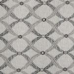 White & Gray Madison Storage Ottoman