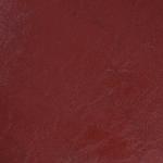 Red Faux Leather Round Shoe Storage Ottoman